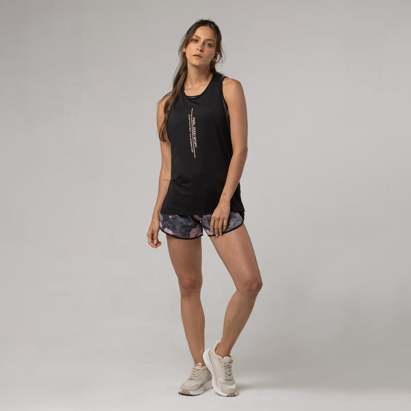 conjunto deportivo short mujer y camiseta manga sisa